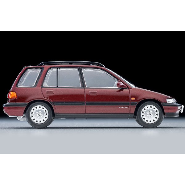 画像4: TOMYTEC 1/64 Limited Vintage NEO Honda Civic Shuttle 56i (Red) 1990