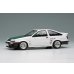 画像1: EIDOLON 1/43 Toyota Sprinter Trueno (AE86) (3-Door) Tk-Street Ver. White (Green Carbon Hood) (1)