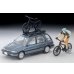 画像1: TOMYTEC 1/64 Limited Vintage NEO Honda Civic Shuttle RT X (Blue) 1990 with Figure and Mountain Bike (1)