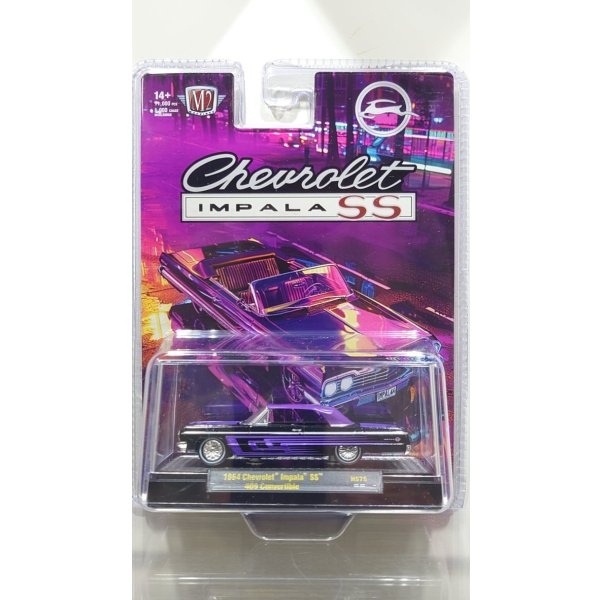 画像1: M2 Machines 1/64 1964 Chevrolet Impala SS 409 Convertible
