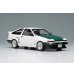 画像12: EIDOLON 1/43 Toyota Sprinter Trueno (AE86) (3-Door) Tk-Street Ver. White (Green Carbon Hood) (12)