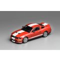 MOTORHELIX 1/64 Ford Mustang Shelby GT500 2007 Torch Red