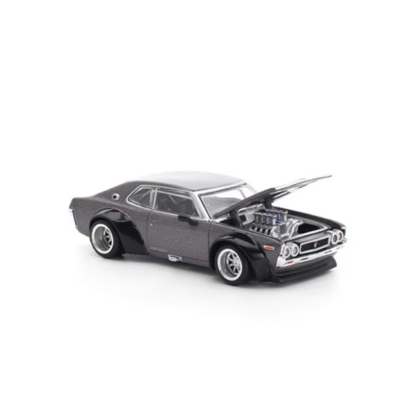 画像2: POP RACE 1/64 Laurel C130 Metallic Gray
