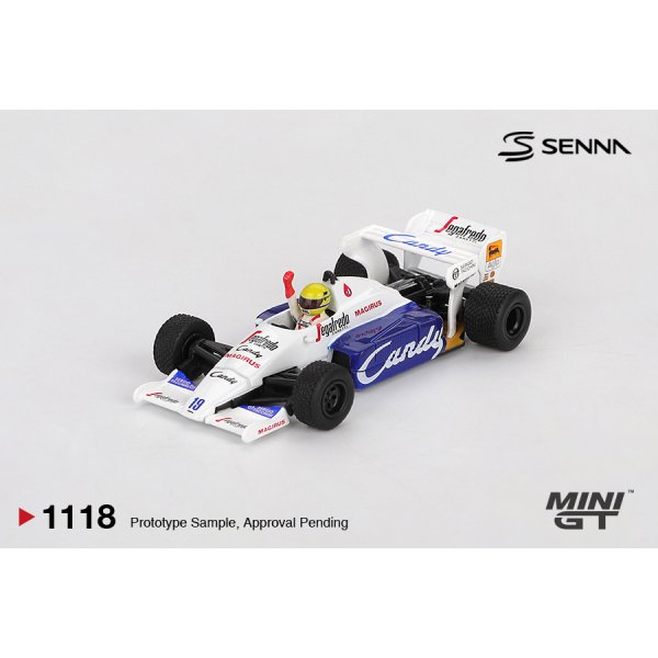 画像1: MINI GT 1/64 Toleman TG184 Monaco Grand Prix 1984 2nd Place Car #19 Ayrton Senna