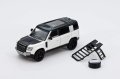 Gaincorp Products x enchery 1/64 Land Rover Defender 110 (White) -LHD-