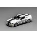 画像1: MOTORHELIX 1/64 Ford Mustang Shelby GT500 Super Snake 2007 Performance White (1)