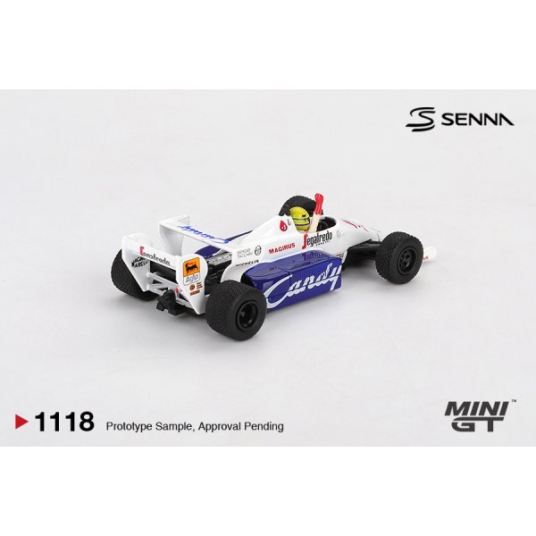 画像2: MINI GT 1/64 Toleman TG184 Monaco Grand Prix 1984 2nd Place Car #19 Ayrton Senna