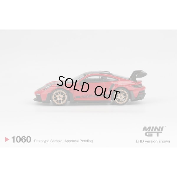 画像3: MINI GT 1/64 Porsche 911 (992) GT3 RS Weissach Package Guards Red (LHD)