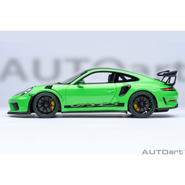 画像3: AUTOart 1/18 Porsche 911 (991.2) GT3 RS Weissach Package (Green/Carbon Black)