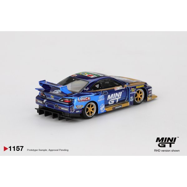 画像2: MINI GT 1/64 Nissan Silvia (S15) LB-Super Silhouette Team MINI GT Liberty Walk (RHD)