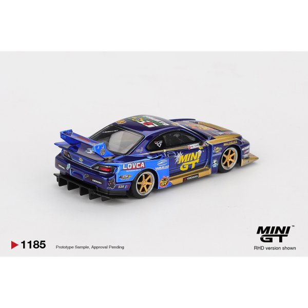 画像2: MINI GT 1/64 Nissan Silvia (S15) LB-Super Silhouette #555 2025 Formula Drift Halloween Special (RHD)