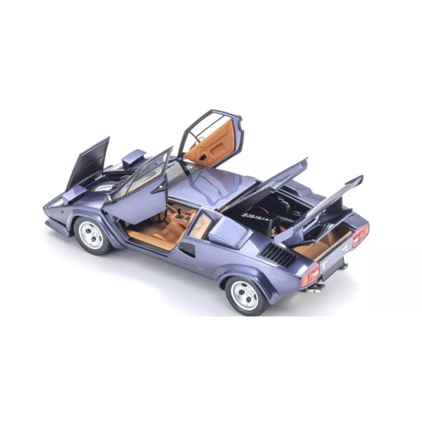 画像5: Kyosho Original 1/18 Lamborghini Countach LP5000 Quattro Barvole Dark Blue
