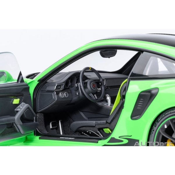 画像9: AUTOart 1/18 Porsche 911 (991.2) GT3 RS Weissach Package (Green/Carbon Black)