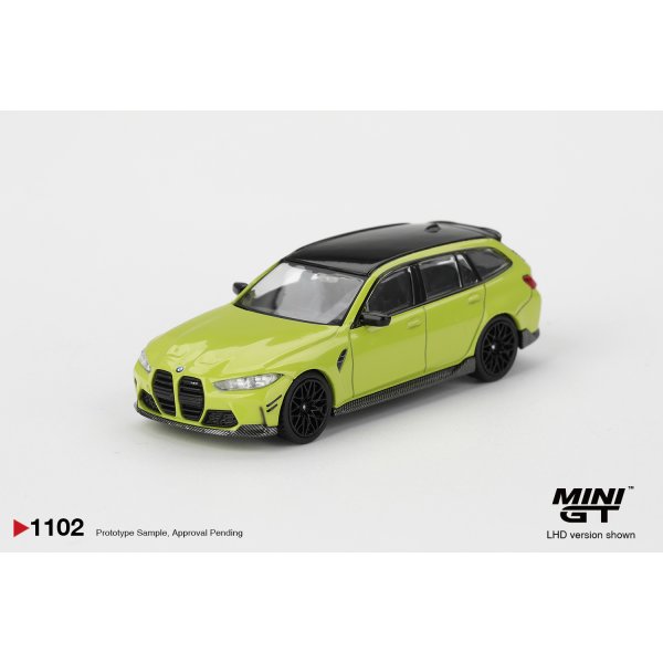 画像2: MINI GT 1/64 BMW M3 M Performance Touring Sao Paulo Yellow (RHD)