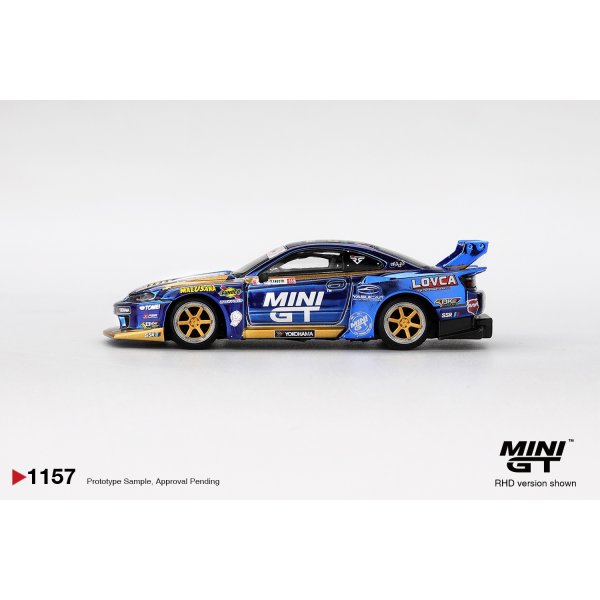 画像3: MINI GT 1/64 Nissan Silvia (S15) LB-Super Silhouette Team MINI GT Liberty Walk (RHD)