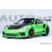 画像17: AUTOart 1/18 Porsche 911 (991.2) GT3 RS Weissach Package (Green/Carbon Black) (17)