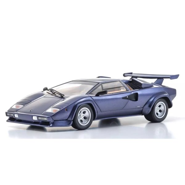 画像1: Kyosho Original 1/18 Lamborghini Countach LP5000 Quattro Barvole Dark Blue