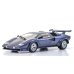 画像1: Kyosho Original 1/18 Lamborghini Countach LP5000 Quattro Barvole Dark Blue (1)