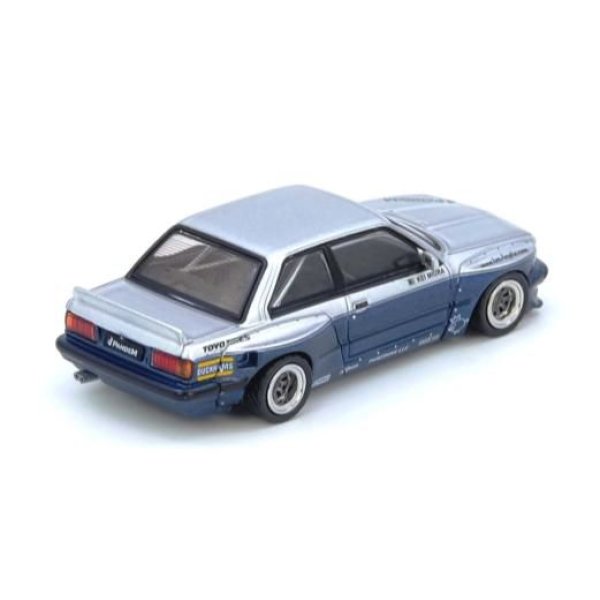 画像3: INNO MODEL 1/64 PANDEM E30 M3 Silver/Blue