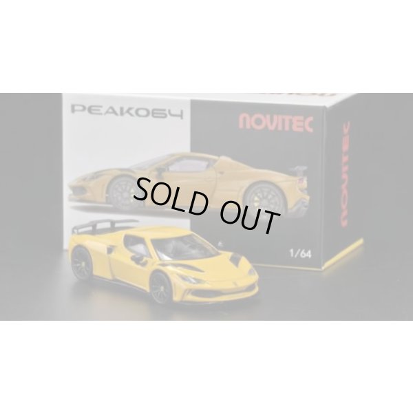 画像1: PEAKO 1/64 Novitec 296 N-Largo Giallo Modena HEC2026