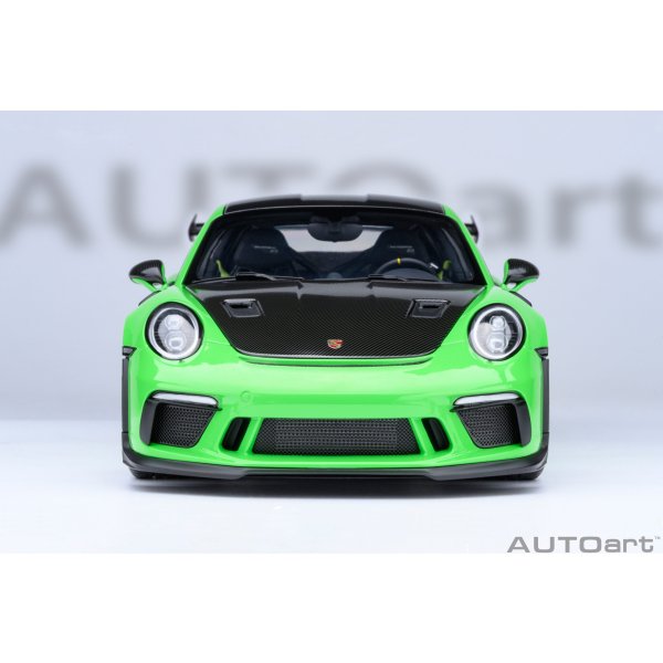 画像5: AUTOart 1/18 Porsche 911 (991.2) GT3 RS Weissach Package (Green/Carbon Black)