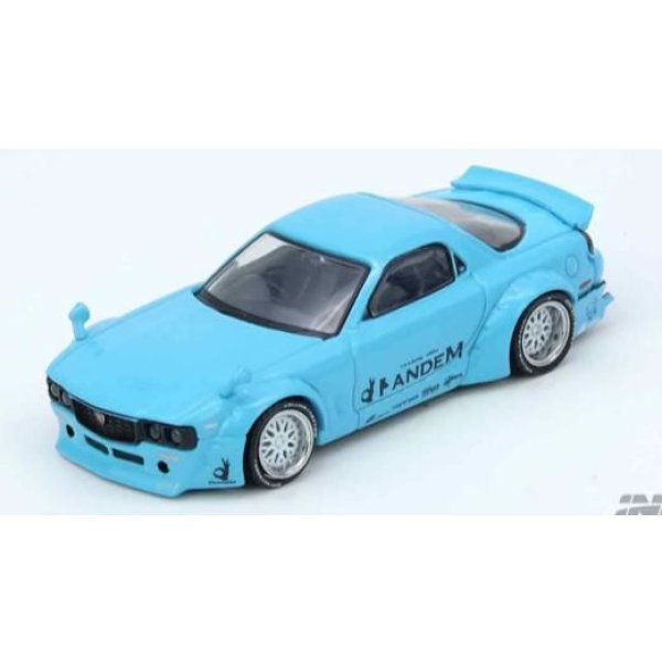画像2: INNO Models 1/64 Mazda RX-7 (FD3S) "Pandem Rocket Bunny" Tiffany Blue