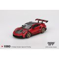 MINI GT 1/64 Porsche 911 (992) GT3 RS Weissach Package Guards Red (LHD)