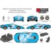 画像1: EIDOLON 1/43 Lamborghini Sian FKP 37 2019 with Stripe Azzurro Pearl Limited 32 pcs. (1)