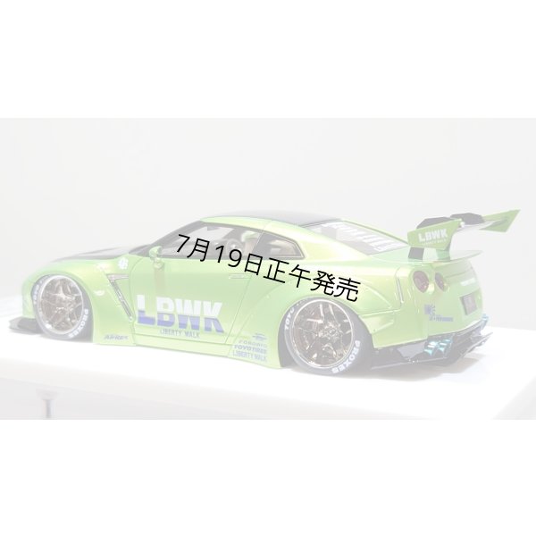 画像4: EIDOLON 1/43 LB WORKS GT-R Type 1.5 (LB-Silhouette GT Wing) Giallo Verde Pearl Limited 32 pcs.