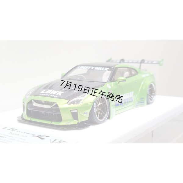 画像10: EIDOLON 1/43 LB WORKS GT-R Type 1.5 (LB-Silhouette GT Wing) Giallo Verde Pearl Limited 32 pcs.