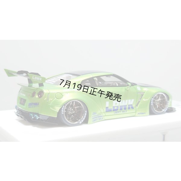 画像8: EIDOLON 1/43 LB WORKS GT-R Type 1.5 (LB-Silhouette GT Wing) Giallo Verde Pearl Limited 32 pcs.