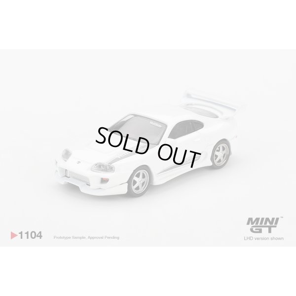画像2: MINI GT 1/64 Toyota Supra VeilSide Combat V-I White (LHD)
