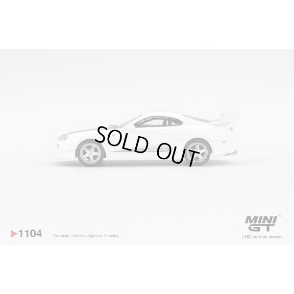 画像4: MINI GT 1/64 Toyota Supra VeilSide Combat V-I White (LHD)