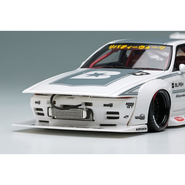 画像10: EIDOLON 1/43 LB-KAIDO WORKS NISSAN SKYLINE (R32) Tokyo Auto Salon 2025 White / Gray Stripe Limited 200 pcs.