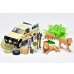 画像1: TOMYTEC 1/64 "Kaiyodo (海洋堂)" x "Tomica Limited Vintage" Diorama Collection 64 #Car Snap 32a Safari 4 (with Nissan Truck 4x4 King Cab) (1)