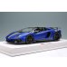 画像2: EIDOLON 1/18 Lamborghini Aventador LP750-4 SV Roadster 2015 Matte Candy Blue / Yellow Stripe Limited 50 pcs. (2)