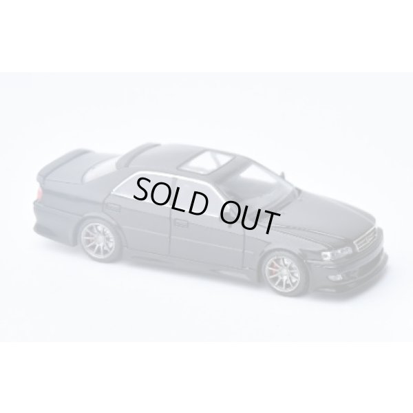 画像1: MODEL1 1/64 Toyota Chaser JZX100 Custom Version Gloss Black