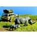画像3: TOMYTEC 1/64 "Kaiyodo (海洋堂)" x "Tomica Limited Vintage" Diorama Collection 64 #Car Snap 31a Safari 3 (with Toyota Land Cruiser 60) (3)