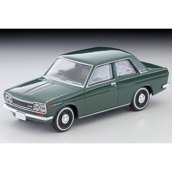 画像1: TOMYTEC 1/64 Limited Vintage Datsun Bluebird 2-Door Sedan 1400 Standard (Green) 1970