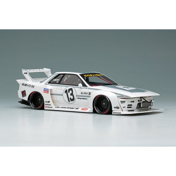 画像12: EIDOLON 1/43 LB-KAIDO WORKS NISSAN SKYLINE (R32) Tokyo Auto Salon 2025 White / Gray Stripe Limited 200 pcs.