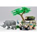 画像4: TOMYTEC 1/64 "Kaiyodo (海洋堂)" x "Tomica Limited Vintage" Diorama Collection 64 #Car Snap 31a Safari 3 (with Toyota Land Cruiser 60) (4)
