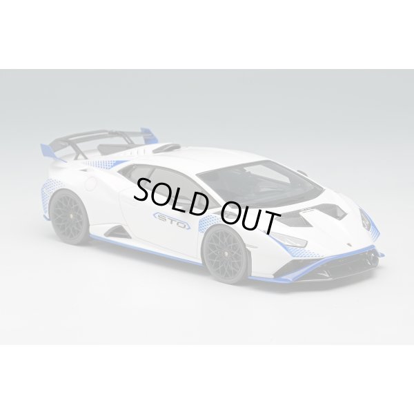 画像5: EIDOLON 1/43 Lamborghini Huracan STO 2021 Bianco Monocerus / Blue Livery Limited 100 pcs.