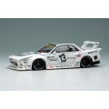 EIDOLON 1/43 LB-KAIDO WORKS NISSAN SKYLINE (R32) Tokyo Auto Salon 2025 White / Gray Stripe Limited 200 pcs.