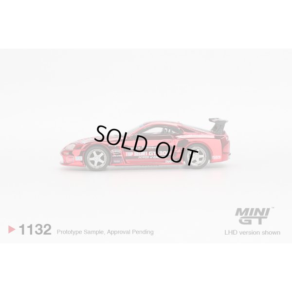 画像4: MINI GT 1/64 Toyota Supra (A80) GT-300 Top Secret Red Chrome (LHD)