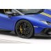 画像6: EIDOLON 1/18 Lamborghini Aventador LP750-4 SV Roadster 2015 Matte Candy Blue / Yellow Stripe Limited 50 pcs. (6)