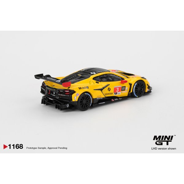 画像2: MINI GT 1/64 Chevrolet Corvette Z06 GT3.R IMSA Daytona 24 Hours 2025 #3 Corvette Racing by Pratt Miller Motorsports