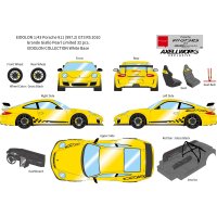 EIDOLON 1/43 Porsche 911(997.2) GT3 RS 2010 Grande Giallo Pearl Limited 32 pcs.