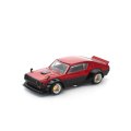 POP RACE 1/64 KPGC110 Kenmeri - Red/Black