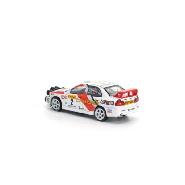 画像8: POP RACE 1/64 Mitsubishi Lancer Evolution IV 1998 Monte Carlo Rally
