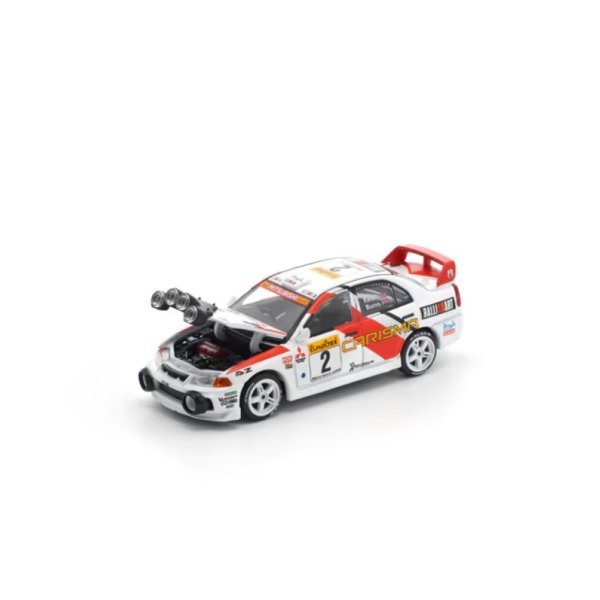 画像4: POP RACE 1/64 Mitsubishi Lancer Evolution IV 1998 Monte Carlo Rally